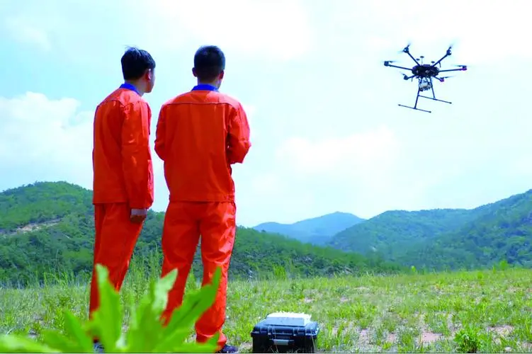 乐至无人机倾斜摄影巡检拍摄